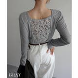 バックシャンレーストップスRashik カットソー 大人カジュアル | BUYSENSE | 詳細画像9 