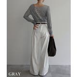 バックシャンレーストップスRashik カットソー 大人カジュアル | BUYSENSE | 詳細画像11 