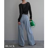 バックシャンレーストップスRashik カットソー 大人カジュアル | BUYSENSE | 詳細画像14 