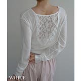 バックシャンレーストップスRashik カットソー 大人カジュアル | BUYSENSE | 詳細画像4 
