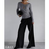 Vネックニットトップス Rashik ニット | BUYSENSE | 詳細画像11