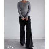 Vネックニットトップス Rashik ニット | BUYSENSE | 詳細画像12