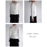 Vネックニットトップス Rashik ニット | BUYSENSE | 詳細画像4