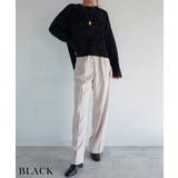 フェザーヤーンプルオーバー Rashik ニット | BUYSENSE | 詳細画像7 