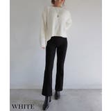 ホワイト | フェザーヤーンプルオーバー Rashik ニット | BUYSENSE