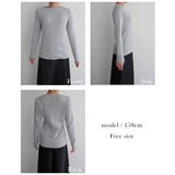 ボートネックニットRashik ニット 大人カジュアル | BUYSENSE | 詳細画像4 