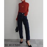 スリーブボタンタートルニットRashik ニット 大人カジュアル | BUYSENSE | 詳細画像7
