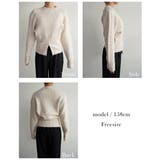 ウエストジップニットRashik ニット 大人カジュアル | BUYSENSE | 詳細画像4 