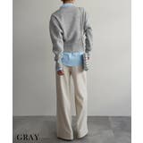 ウエストジップニットRashik ニット 大人カジュアル | BUYSENSE | 詳細画像6 