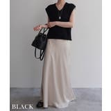 VネックニットショートベストRashik ニット 大人カジュアル | BUYSENSE | 詳細画像10