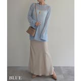 モヘアローゲージニットRashik ニット 大人カジュアル | BUYSENSE | 詳細画像8 