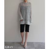 モヘアローゲージニットRashik ニット 大人カジュアル | BUYSENSE | 詳細画像10 