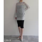 モヘアローゲージニットRashik ニット 大人カジュアル | BUYSENSE | 詳細画像11 