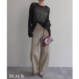 モヘアローゲージニットRashik ニット 大人カジュアル | BUYSENSE | 詳細画像15 