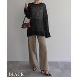 モヘアローゲージニットRashik ニット 大人カジュアル | BUYSENSE | 詳細画像16 