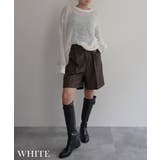 モヘアローゲージニットRashik ニット 大人カジュアル | BUYSENSE | 詳細画像6 