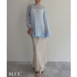 モヘアローゲージニットRashik ニット 大人カジュアル | BUYSENSE | 詳細画像7 