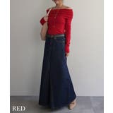 オフショルダーギャザーニット Rashik ニット | BUYSENSE | 詳細画像11 