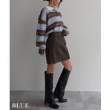 ラガーボーダーシャギーニットRashik ニット 大人カジュアル | BUYSENSE | 詳細画像9