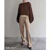 バルーンスリーブショートニットRashik ニット 大人カジュアル | BUYSENSE | 詳細画像11