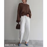 バルーンスリーブショートニットRashik ニット 大人カジュアル | BUYSENSE | 詳細画像12