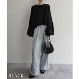 バルーンスリーブショートニットRashik ニット 大人カジュアル | BUYSENSE | 詳細画像14