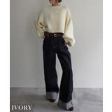 バルーンスリーブショートニットRashik ニット 大人カジュアル | BUYSENSE | 詳細画像4