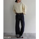 バルーンスリーブショートニットRashik ニット 大人カジュアル | BUYSENSE | 詳細画像6