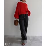 バルーンスリーブショートニットRashik ニット 大人カジュアル | BUYSENSE | 詳細画像7