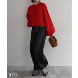 バルーンスリーブショートニットRashik ニット 大人カジュアル | BUYSENSE | 詳細画像8