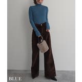 サムホール付ハイネックアンゴラニットRashik ニット 大人カジュアル | BUYSENSE | 詳細画像11