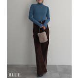 サムホール付ハイネックアンゴラニットRashik ニット 大人カジュアル | BUYSENSE | 詳細画像13