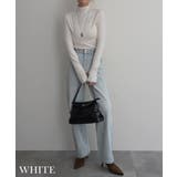 サムホール付ハイネックアンゴラニットRashik ニット 大人カジュアル | BUYSENSE | 詳細画像7