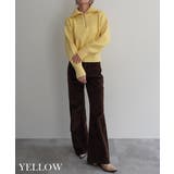 ハーフジップ裾リブニットRashik ニット 大人カジュアル | BUYSENSE | 詳細画像8 