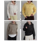 ハーフジップ裾リブニットRashik ニット 大人カジュアル | BUYSENSE | 詳細画像2 