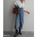 VネックデニムオールインワンRashik ワンピース 大人カジュアル | BUYSENSE | 詳細画像8
