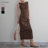 スリムフィットボートネックワンピースRashik ワンピース 大人カジュアル | BUYSENSE | 詳細画像1