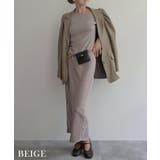 スリムフィットボートネックワンピースRashik ワンピース 大人カジュアル | BUYSENSE | 詳細画像7