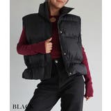 ブラック | ボリュームダウンベスト Rashik アウター | BUYSENSE