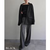 ストライプカフススエードジャケット Rashik アウター | BUYSENSE | 詳細画像9 