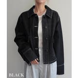 ブラック | フラップポケットステッチカバーオール Rashik アウター | BUYSENSE