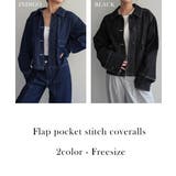 フラップポケットステッチカバーオール Rashik アウター | BUYSENSE | 詳細画像2 