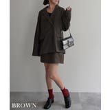 チェックダブルテーラードジャケットRashik アウター 大人カジュアル | BUYSENSE | 詳細画像10 