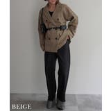 チェックダブルテーラードジャケットRashik アウター 大人カジュアル | BUYSENSE | 詳細画像6 