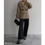 チェックダブルテーラードジャケットRashik アウター 大人カジュアル | BUYSENSE | 詳細画像7 