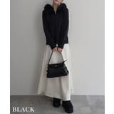 2wayフェイクファーニットパーカーRashik アウター 大人カジュアル | BUYSENSE | 詳細画像11 