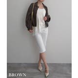 サイドラインレザーライクブルゾンRashik アウター 大人カジュアル | BUYSENSE | 詳細画像13