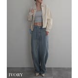 サイドラインレザーライクブルゾンRashik アウター 大人カジュアル | BUYSENSE | 詳細画像7