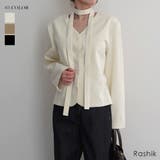 チョーカータイ付きジャケットRashik アウター 大人カジュアル | BUYSENSE | 詳細画像1 