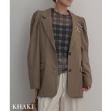 パワショルバックスリットジャケットRashik アウター 大人カジュアル | BUYSENSE | 詳細画像4 